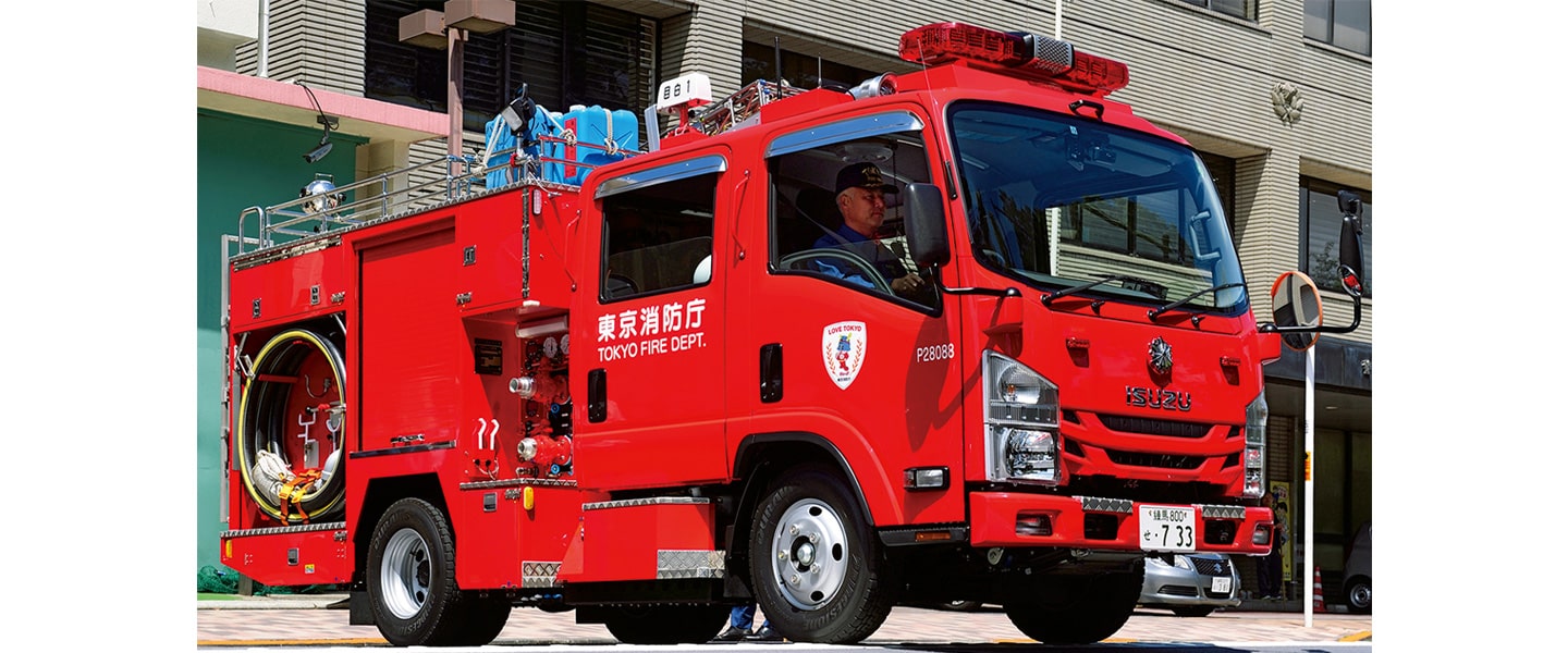 消防ポンプ自動車CD-Ⅰ型　東京消防庁
