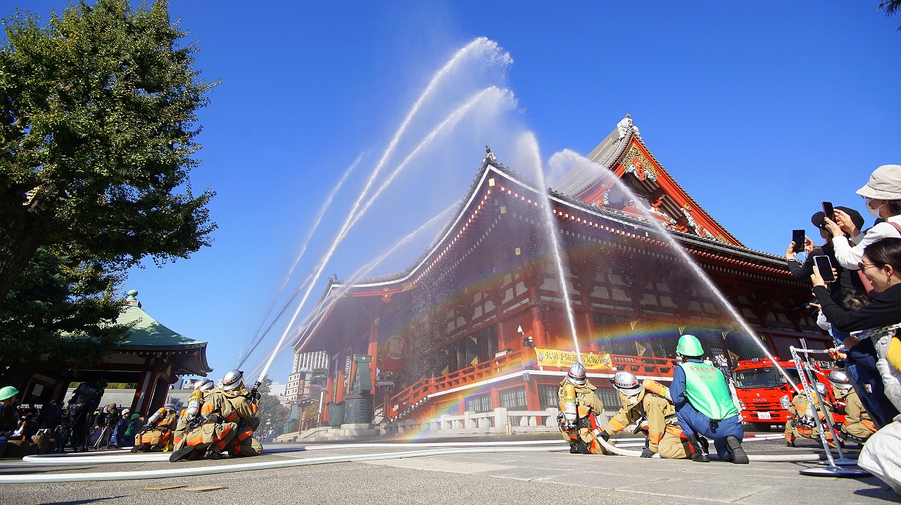 元K-1王者・魔裟斗さんを一日消防署長に任命<br>東京消防庁が火災予防を呼びかけ