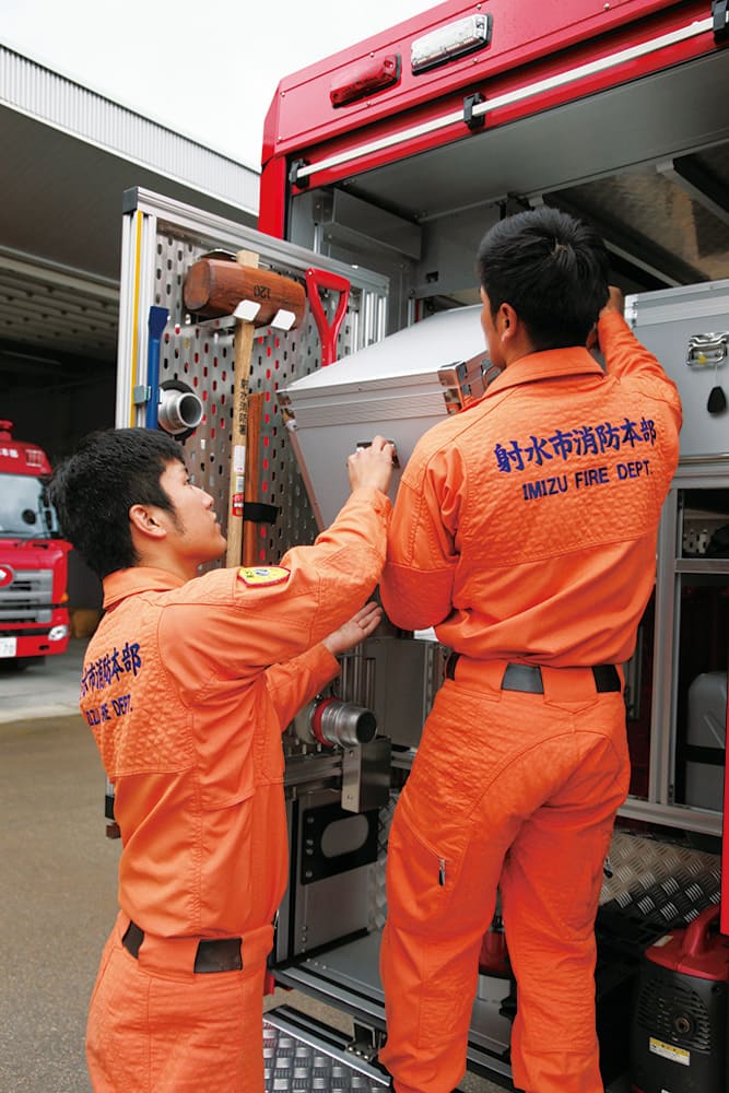 化学消防ポンプ自動車