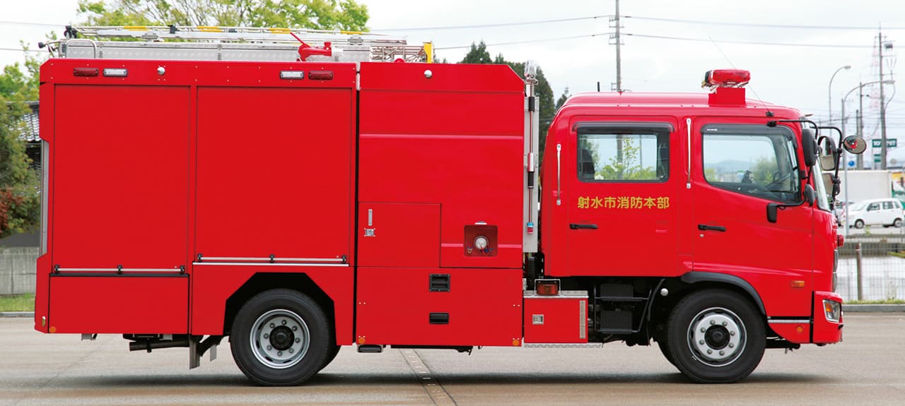 化学消防ポンプ自動車