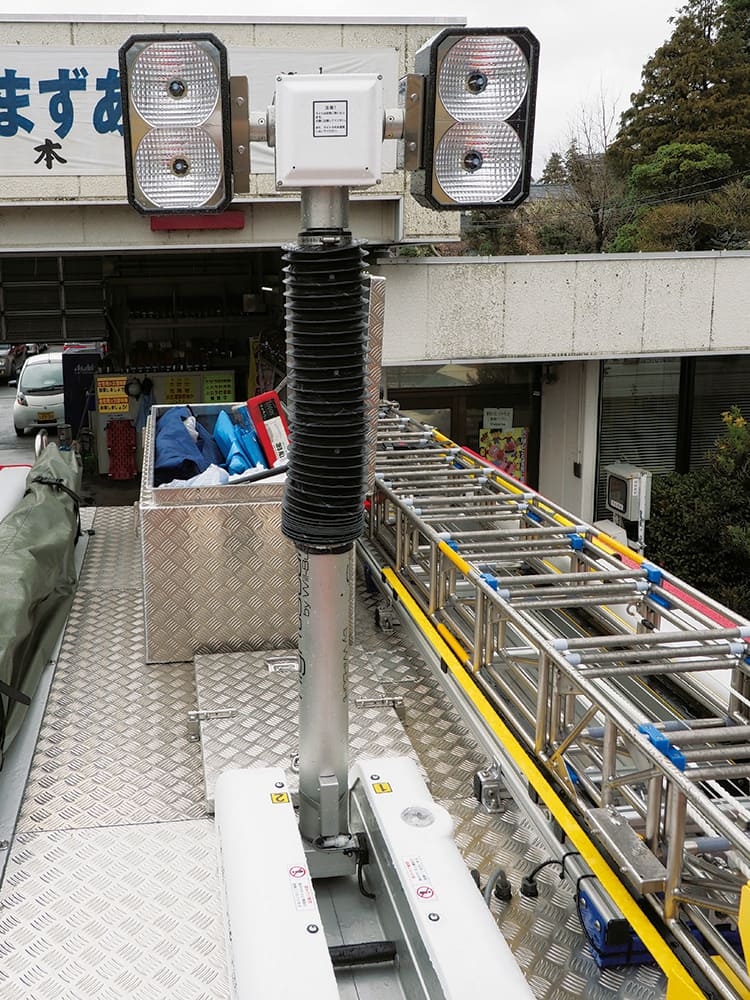 水槽付消防ポンプ自動車