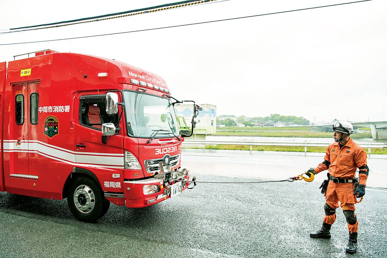 救助工作車Ⅱ型 中間市消防本部