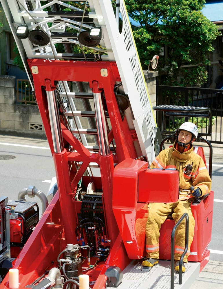 30m級はしご付消防自動車 さいたま市消防局