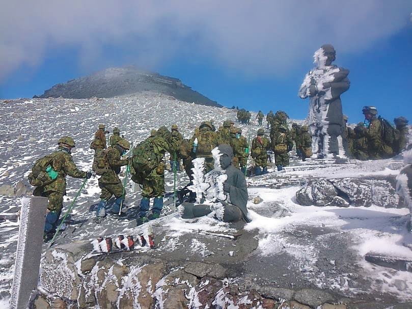 御嶽山噴火災害　陸上自衛隊