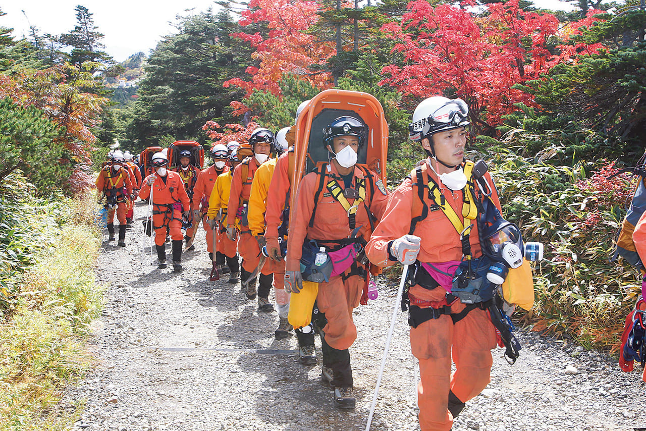 御嶽山噴火災害　東京消防庁