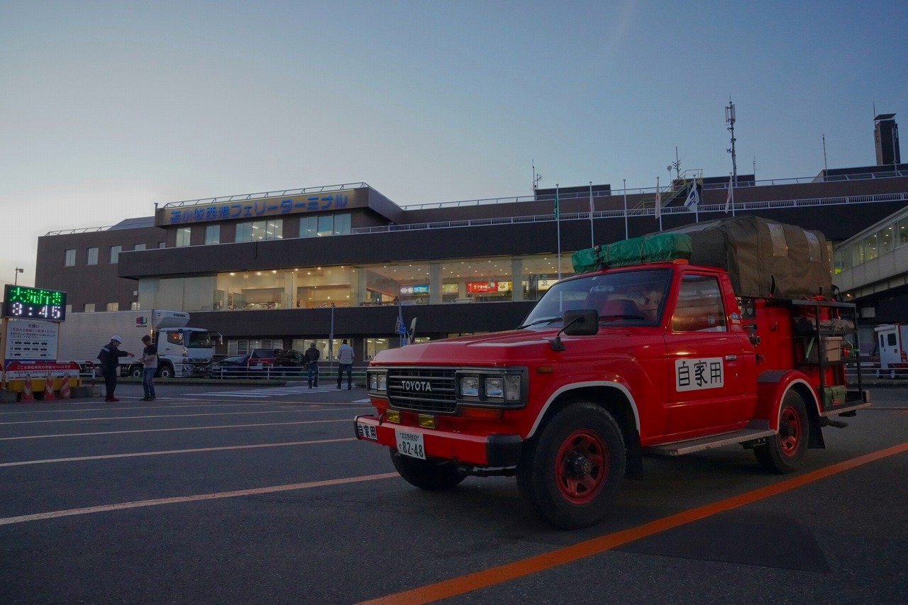 ランクル消防車「ポン太」と北海道の旅