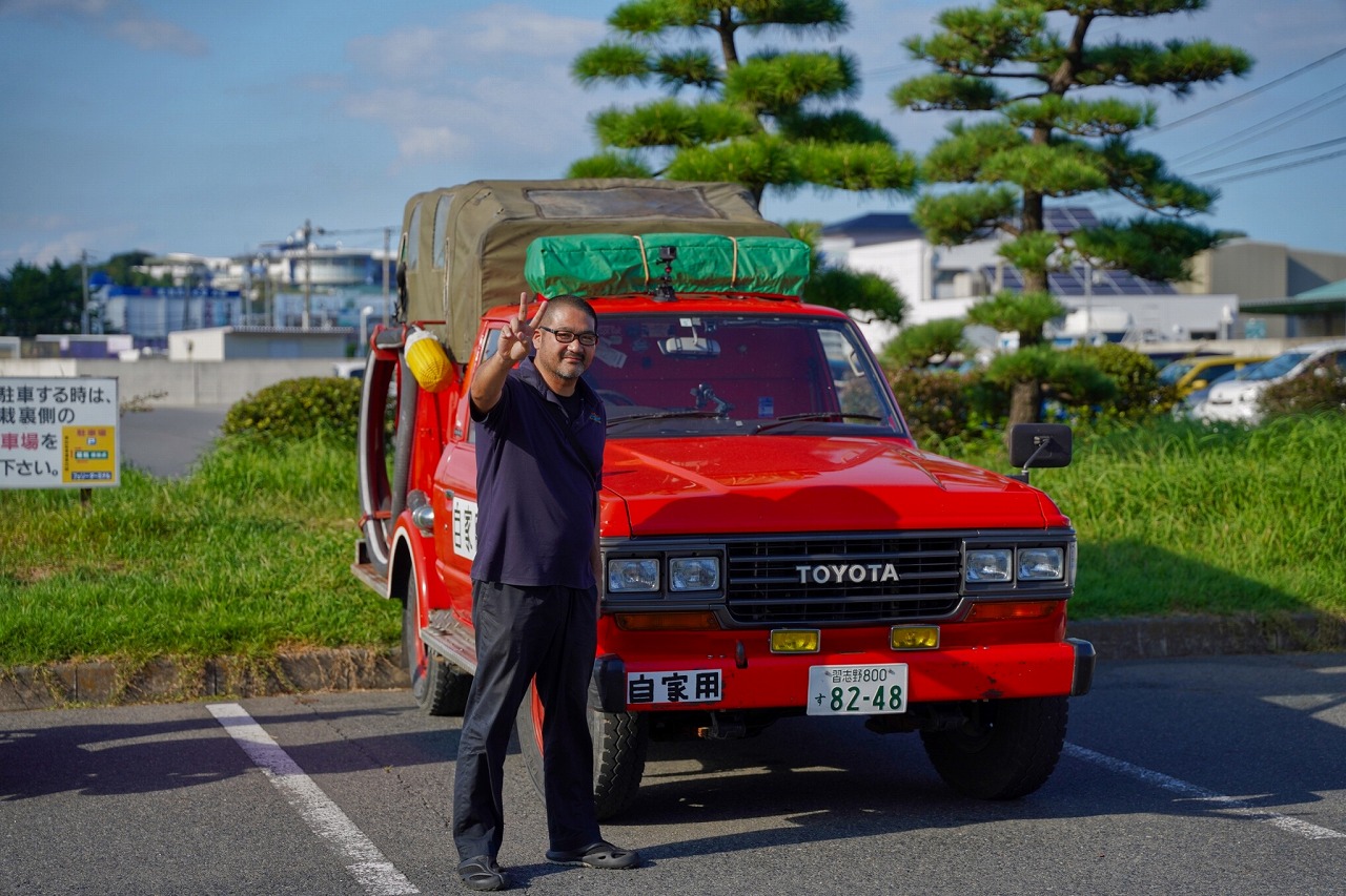 ランクル消防車「ポン太」と北海道の旅