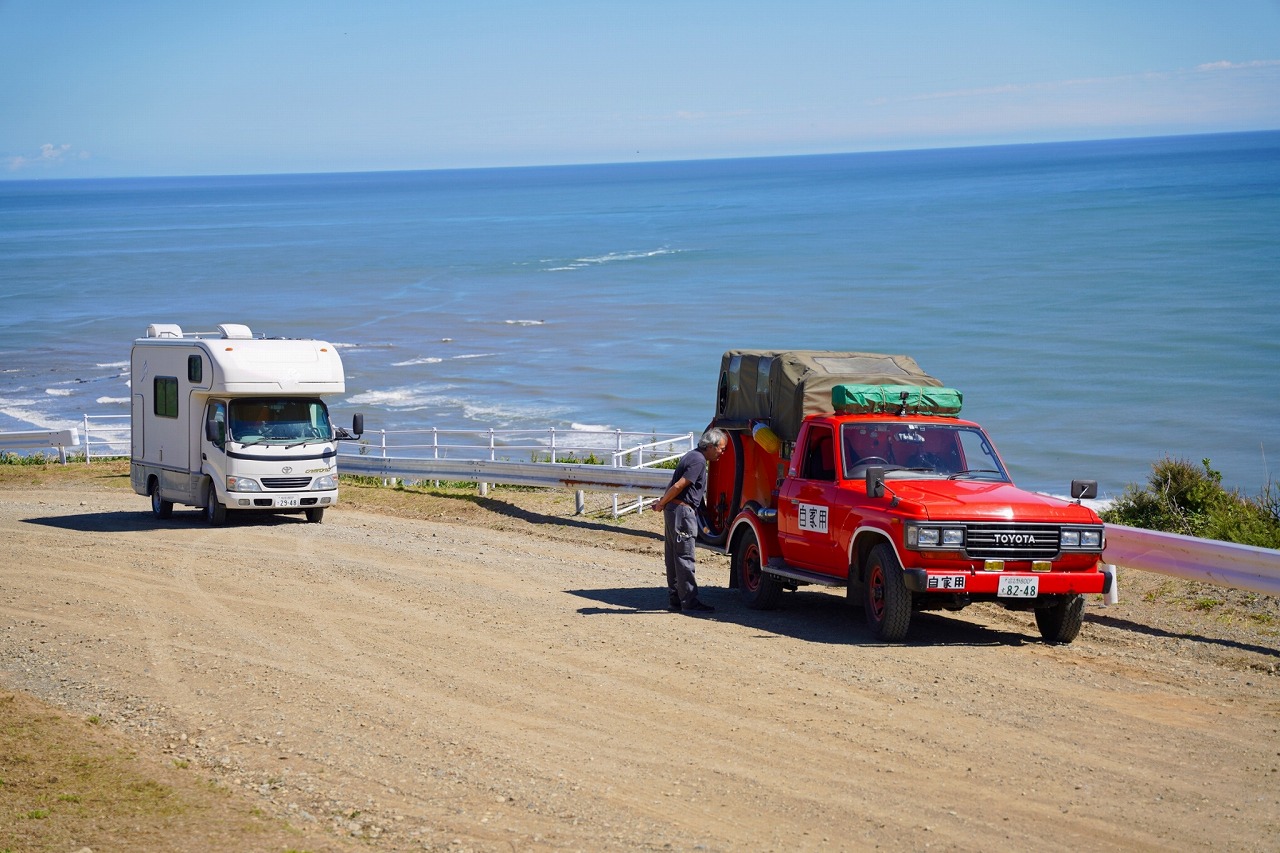 ランクル消防車「ポン太」と北海道の旅