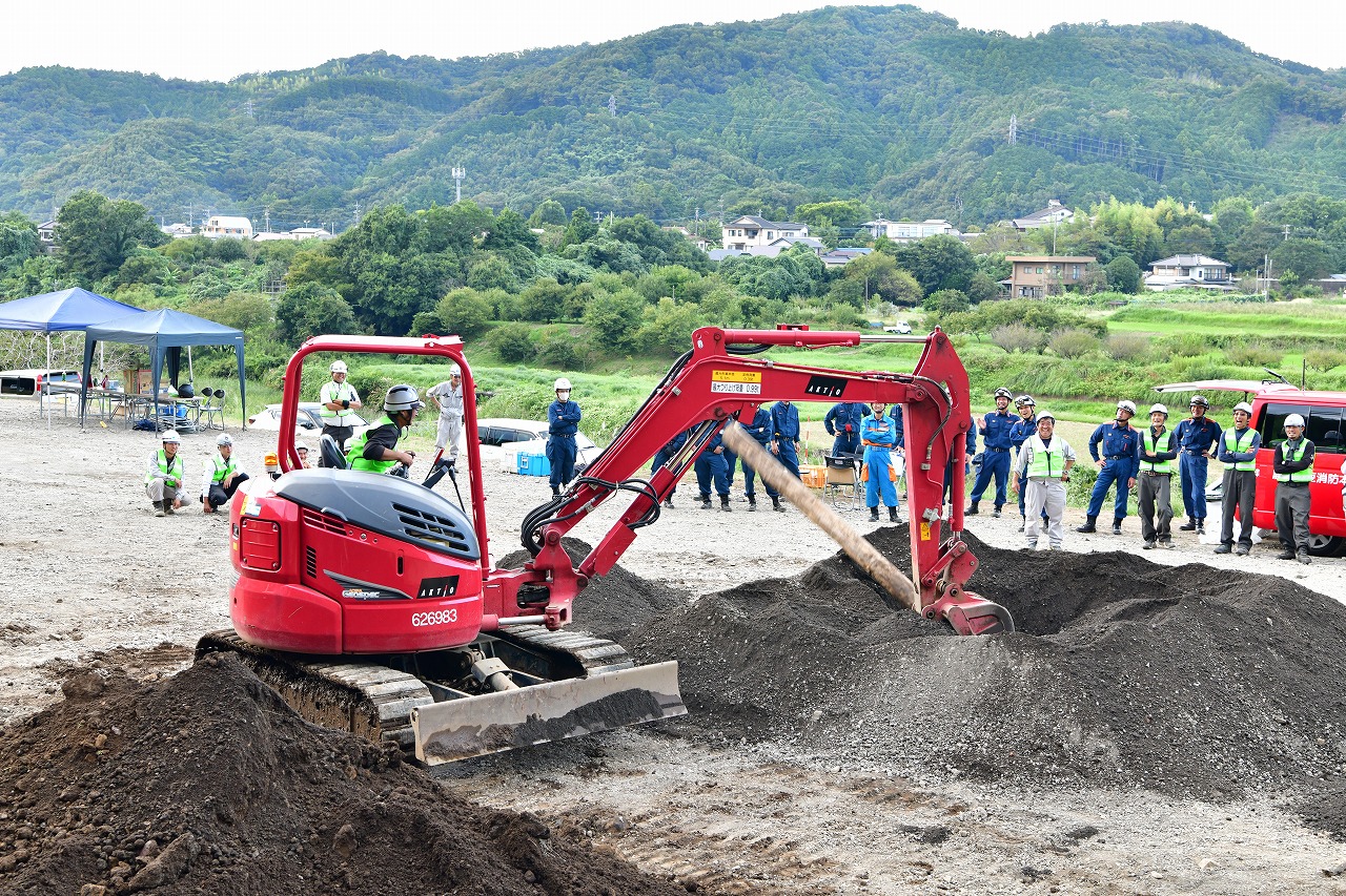 土砂災害連携訓練 駿東伊豆消防本部