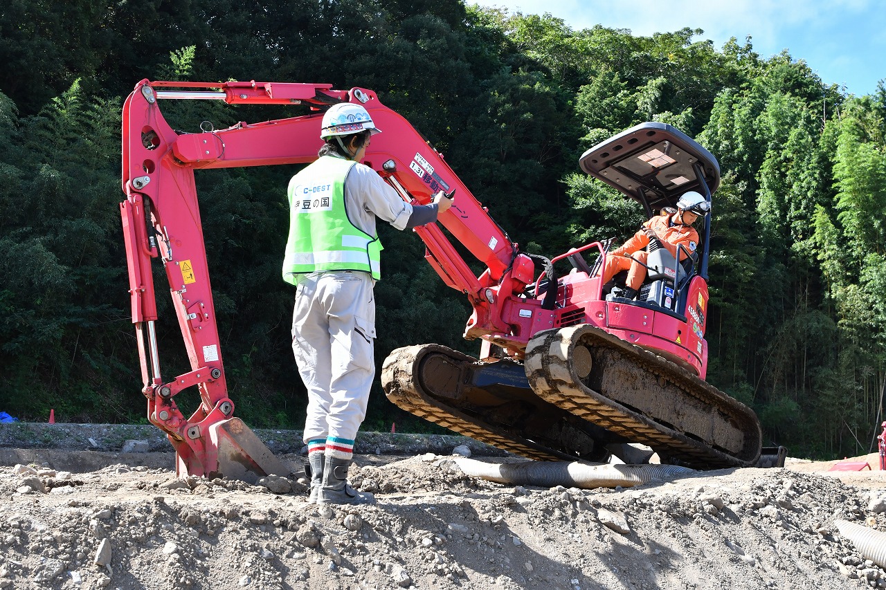 土砂災害連携訓練 駿東伊豆消防本部