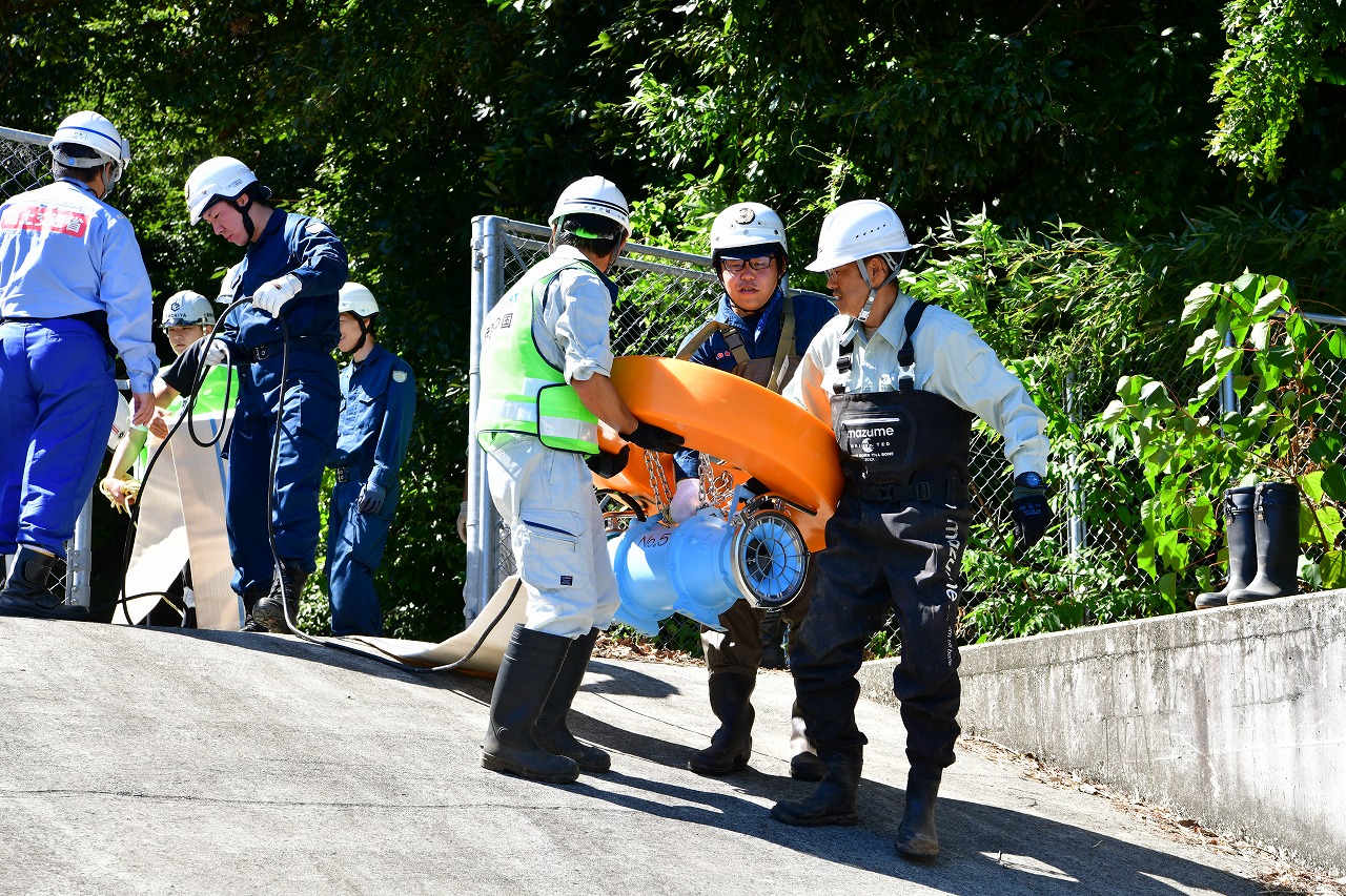 土砂災害連携訓練 駿東伊豆消防本部