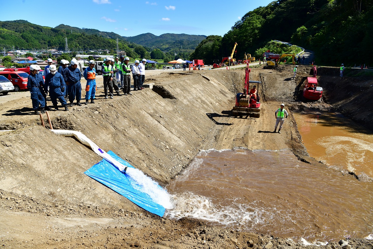 土砂災害連携訓練 駿東伊豆消防本部