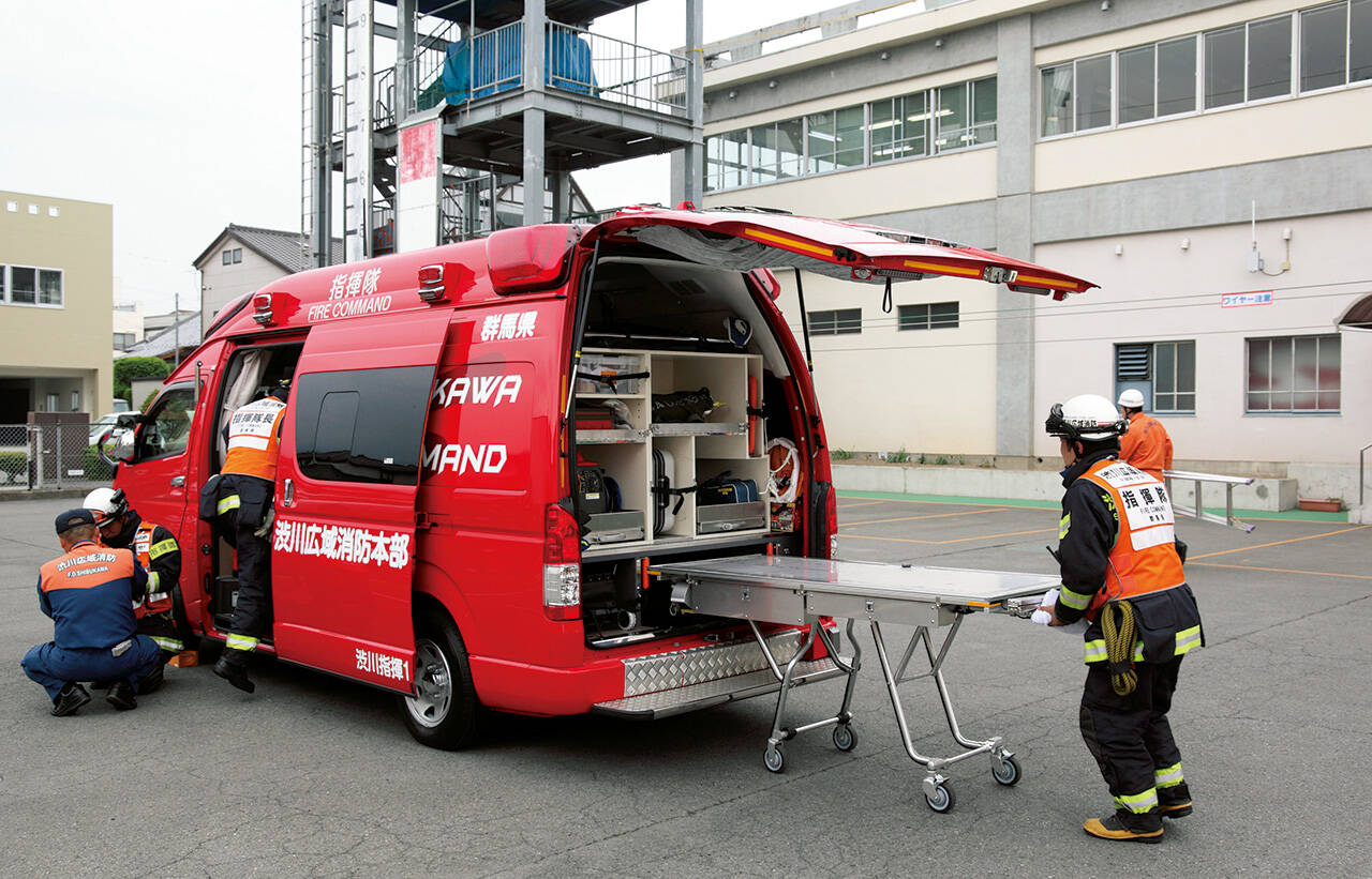 支援車Ⅳ型 渋川広域消防本部