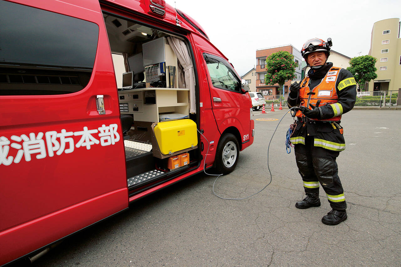 支援車Ⅳ型 渋川広域消防本部