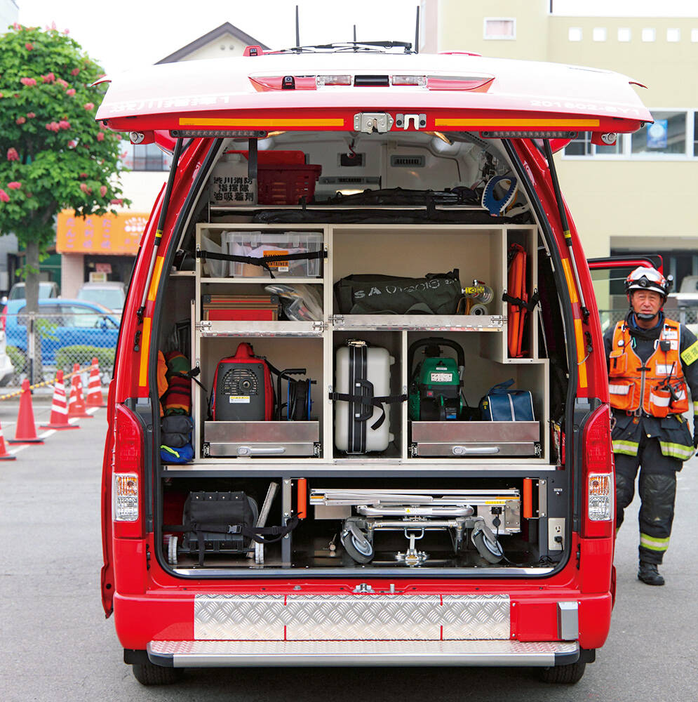 支援車Ⅳ型 渋川広域消防本部