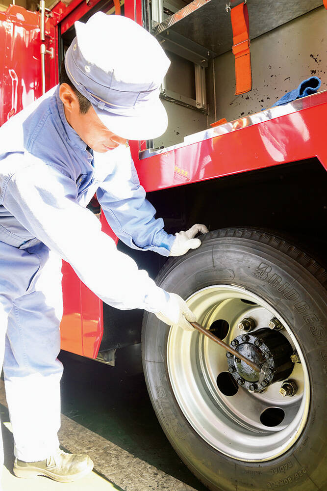 東京消防庁 消防車 整備