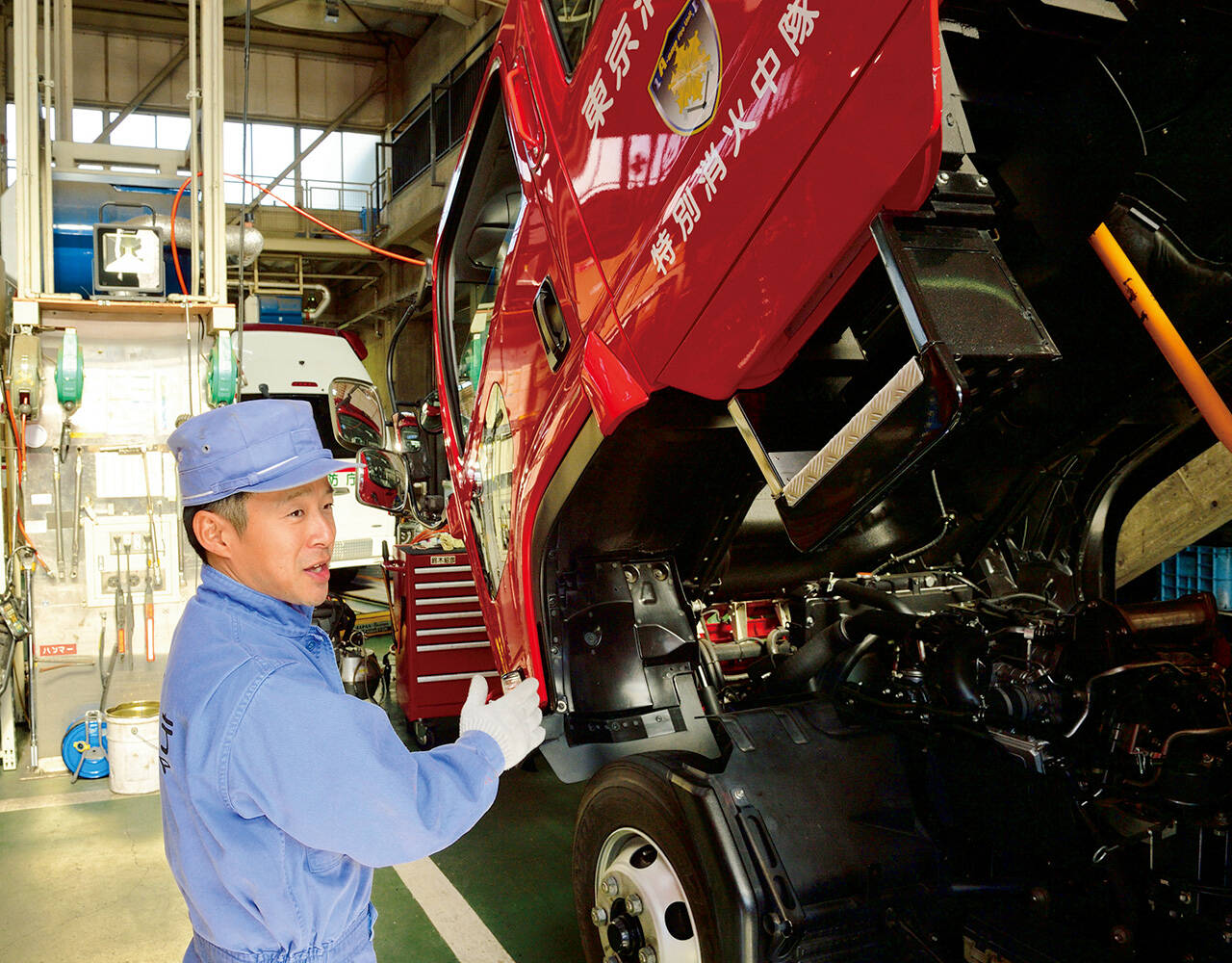 東京消防庁 消防車 整備