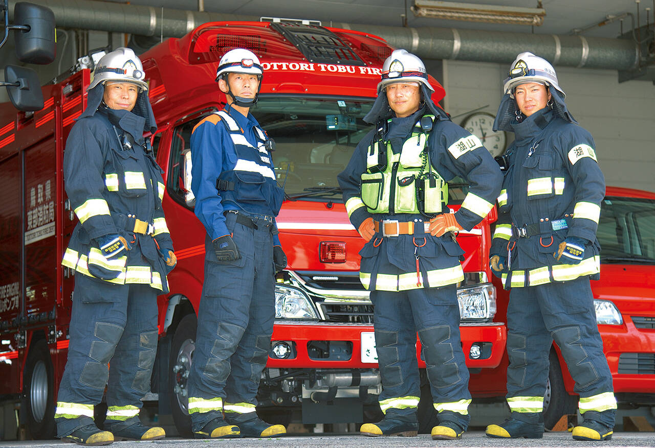 消防ポンプ自動車CD-I型 鳥取県東部広域行政管理組合消防局