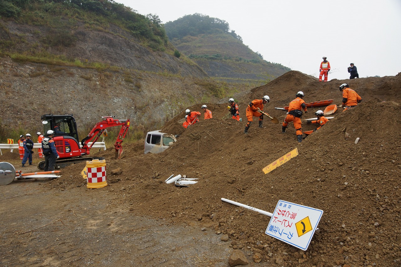 群馬県緊急消防援助隊合同訓練