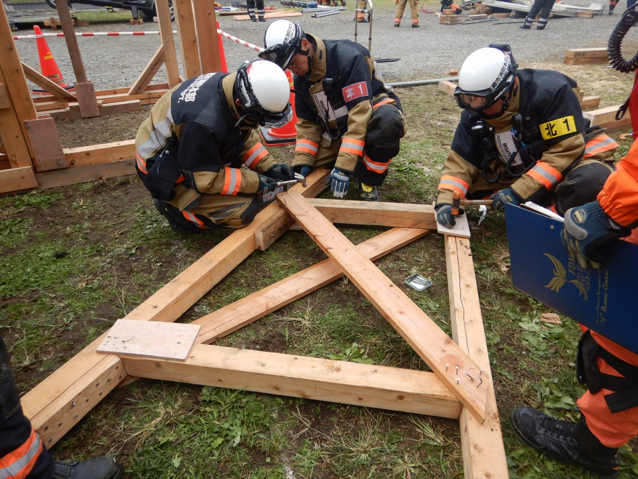 埼玉県第4ブロック 緊急消防援助隊合同訓練