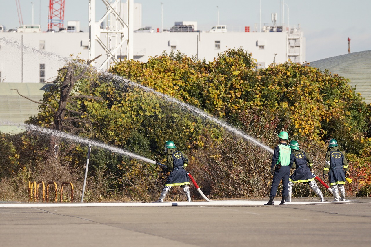 東京消防庁 総合震災消防訓練