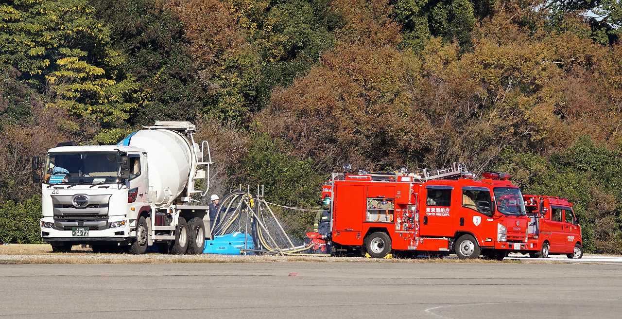 東京消防庁 総合震災消防訓練