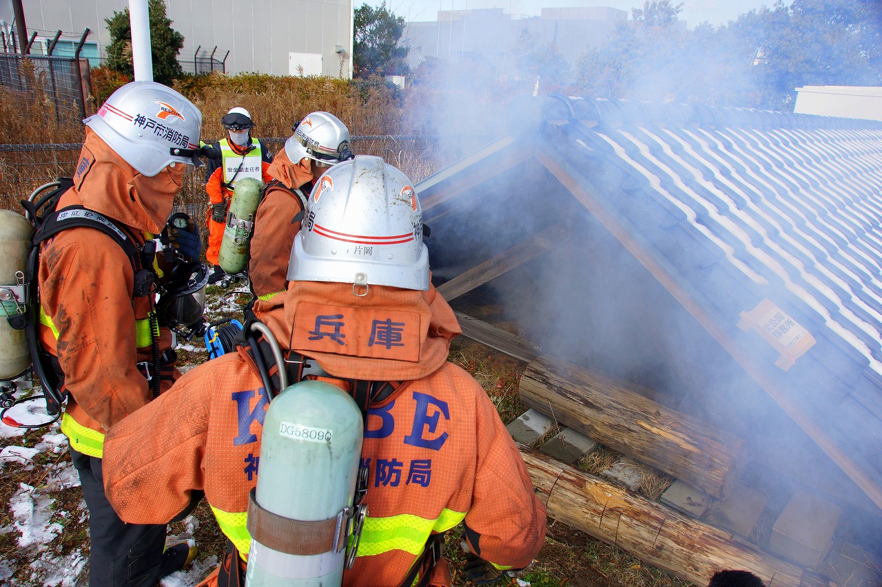 阪神・淡路大震災から30年<br>震災実動訓練 ー神戸市消防局ー