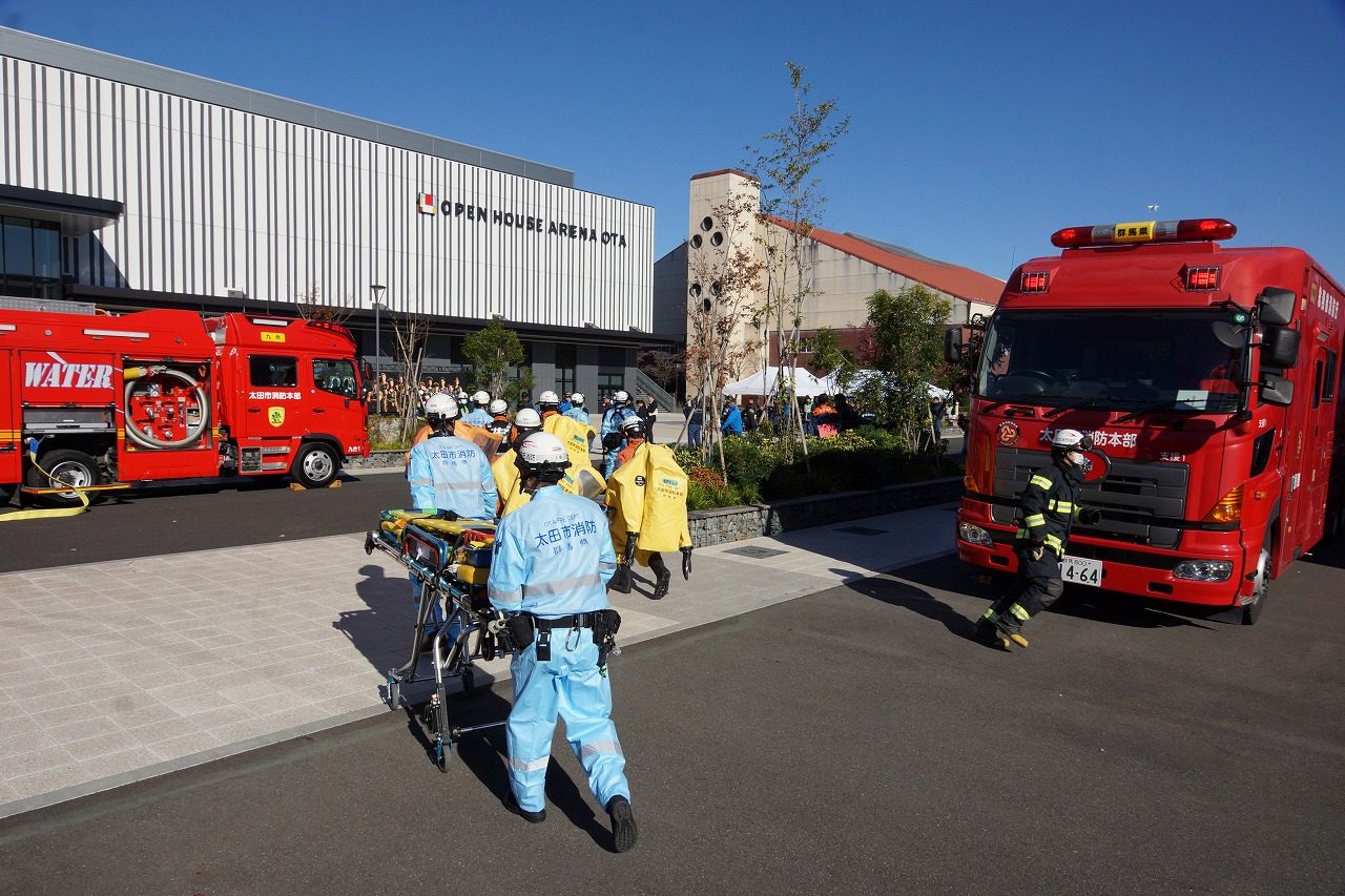 両毛6消防本部特殊災害訓練