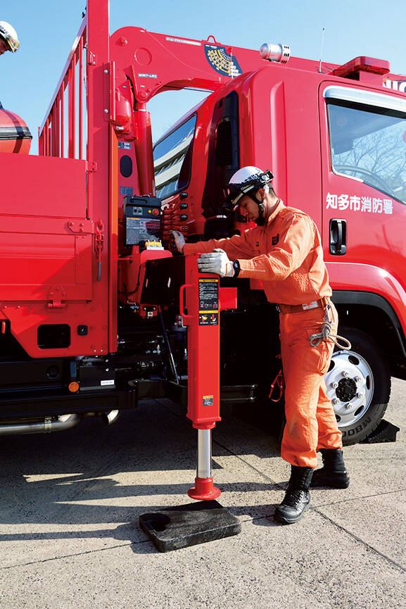資機材搬送車 知多市消防本部