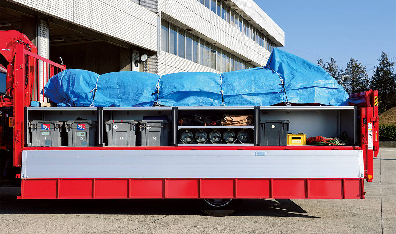 資機材搬送車 知多市消防本部