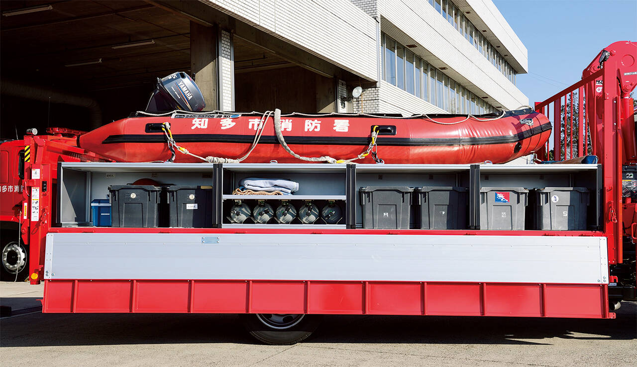 資機材搬送車 知多市消防本部
