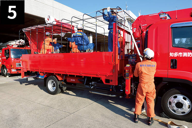 資機材搬送車 知多市消防本部