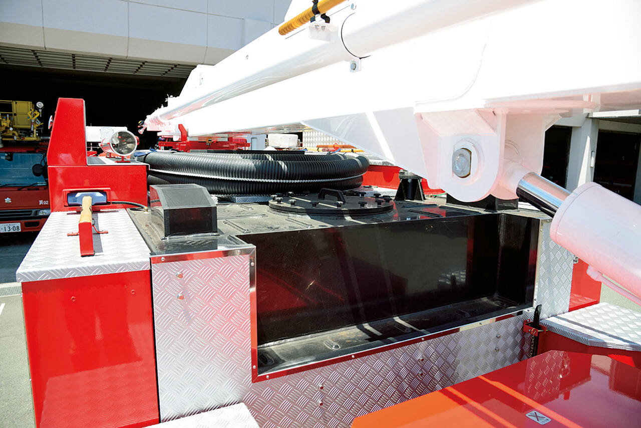 大型化学高所放水車 いわき市消防本部