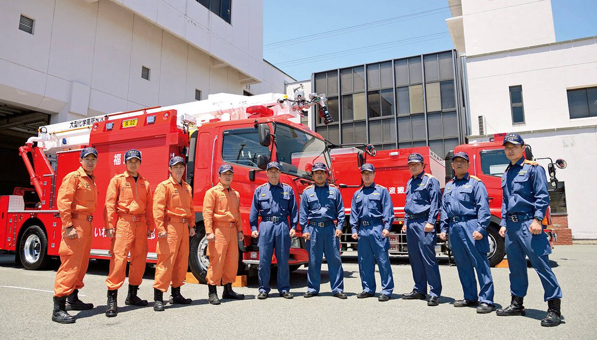 大型化学高所放水車 いわき市消防本部