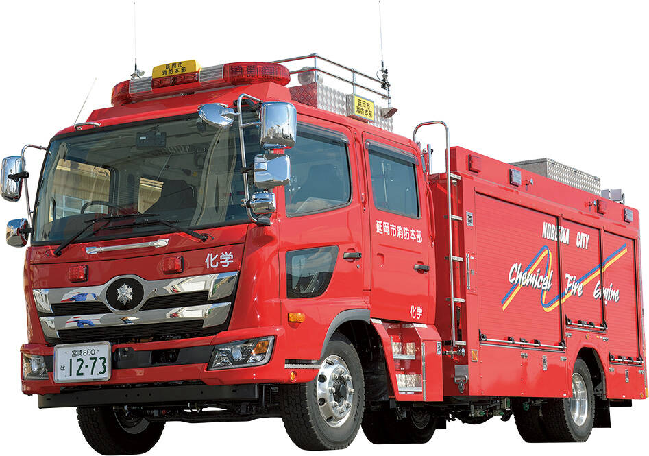 化学消防ポンプ自動車Ⅲ型 延岡市消防本部
