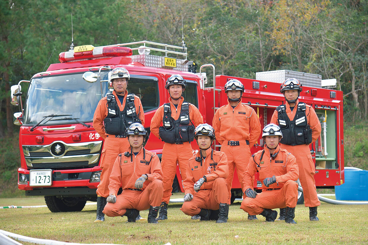 化学消防ポンプ自動車Ⅲ型 延岡市消防本部