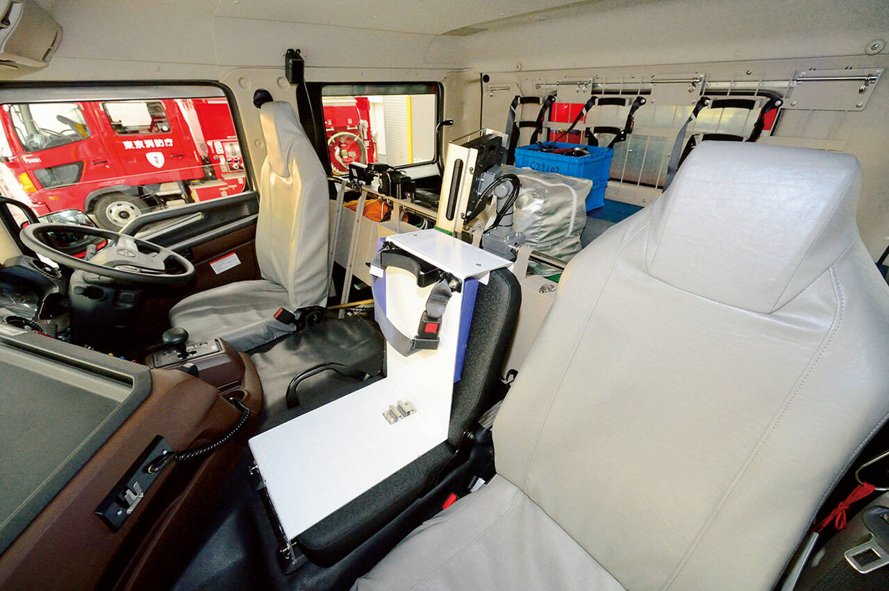 大型化学車 東京消防庁深川消防署豊洲出張所