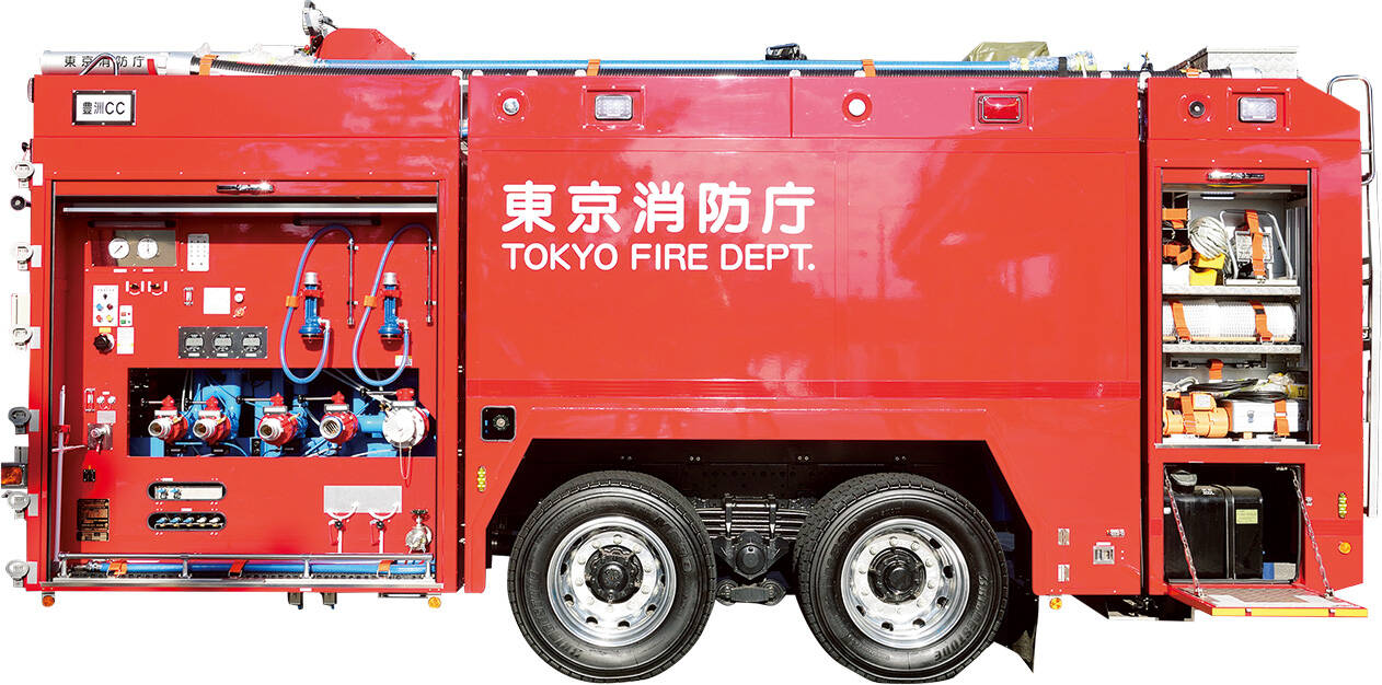 大型化学車 東京消防庁深川消防署豊洲出張所　