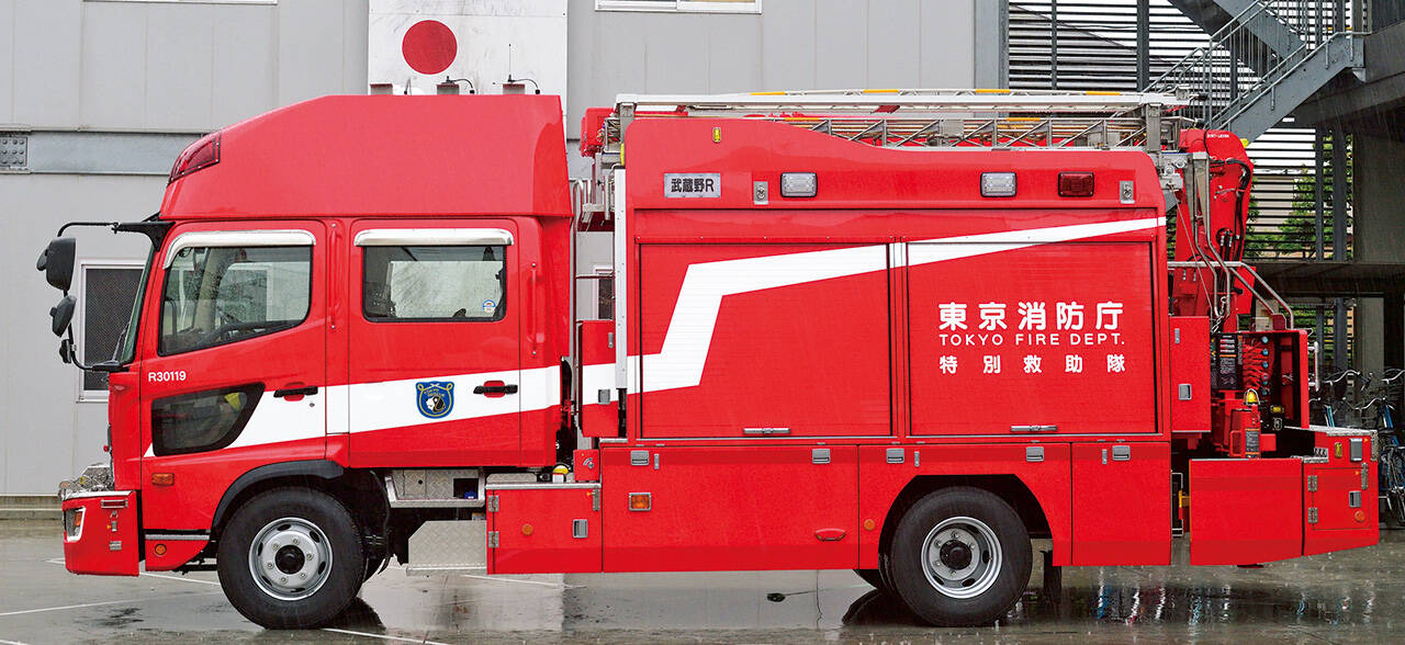 救助工作車Ⅱ型 東京消防庁武蔵野消防署