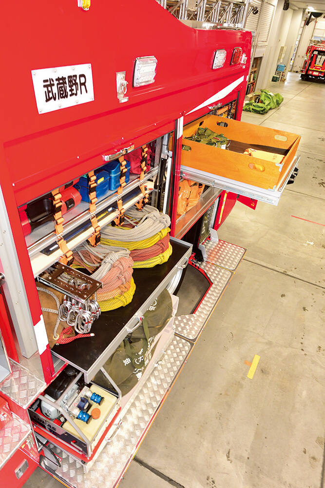 救助工作車Ⅱ型 東京消防庁武蔵野消防署