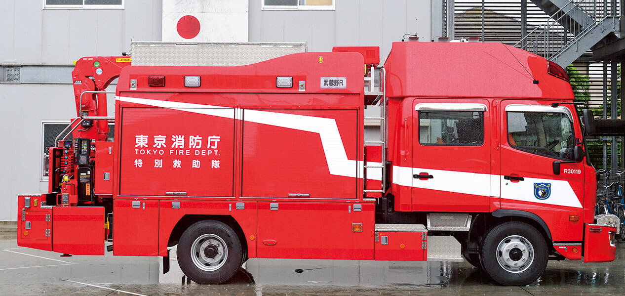 救助工作車Ⅱ型 東京消防庁武蔵野消防署