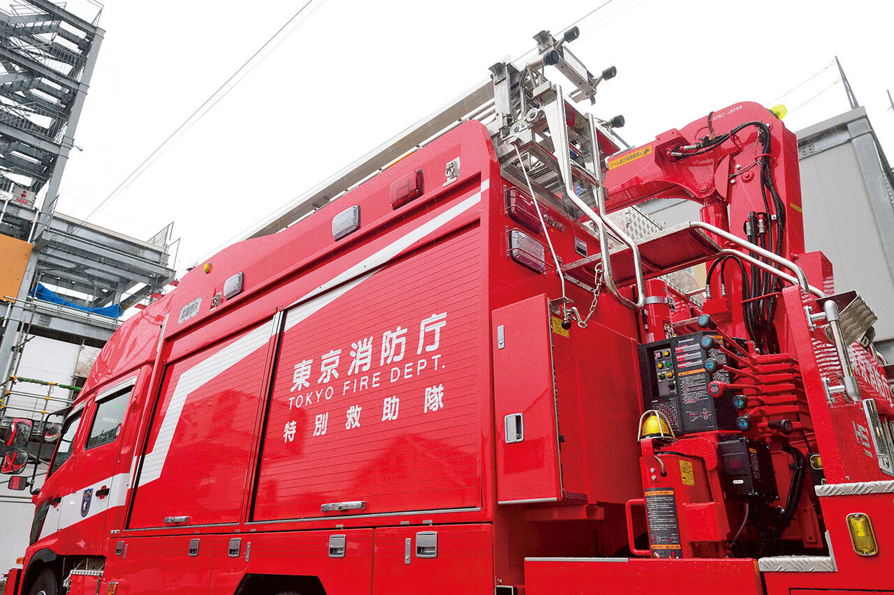 救助工作車Ⅱ型 東京消防庁武蔵野消防署