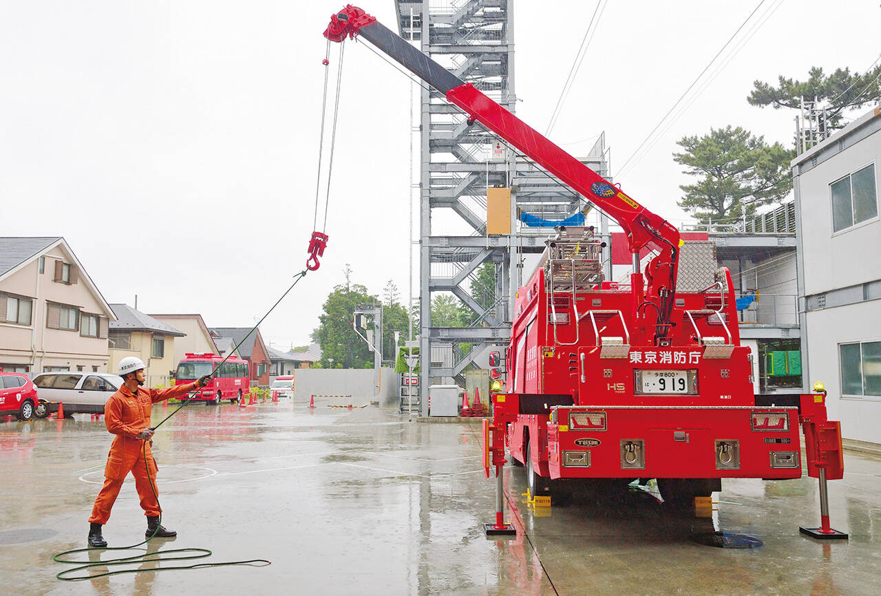救助工作車Ⅱ型 東京消防庁武蔵野消防署