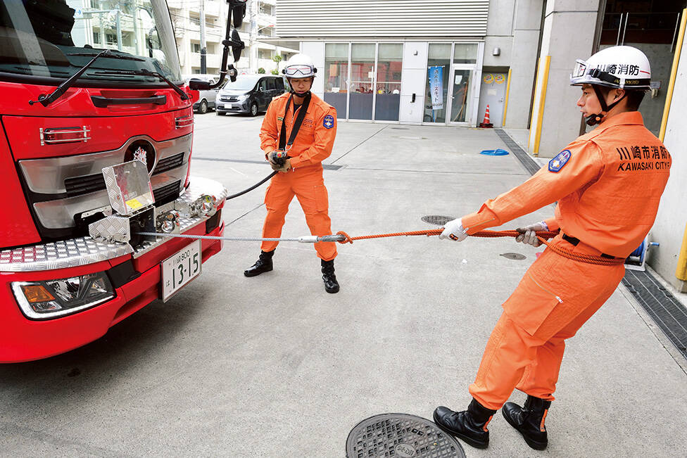 救助工作車II型 川崎市消防局