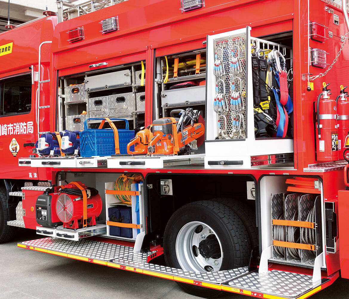 救助工作車II型 川崎市消防局