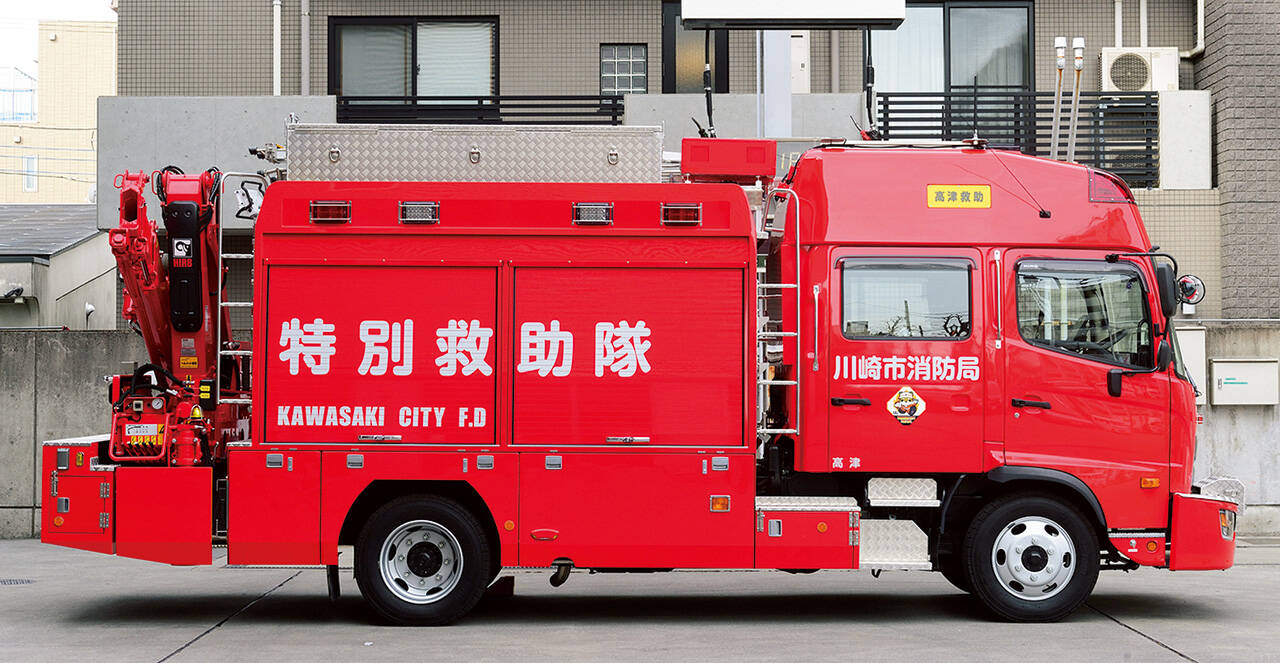 救助工作車II型 川崎市消防局