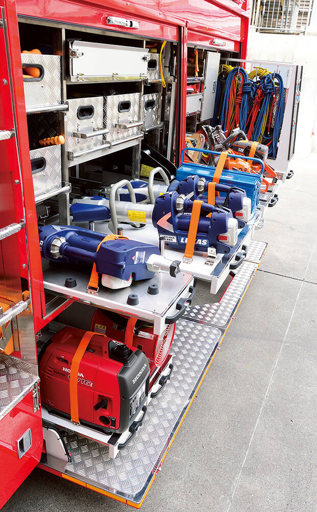 救助工作車II型 川崎市消防局