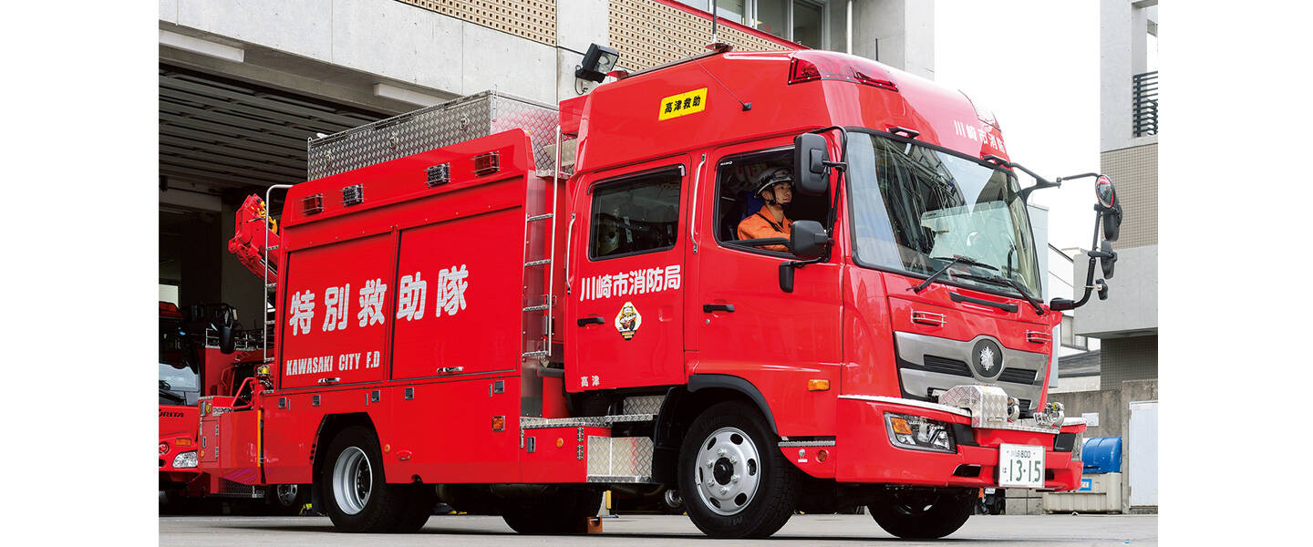 救助工作車II型 <br>川崎市消防局