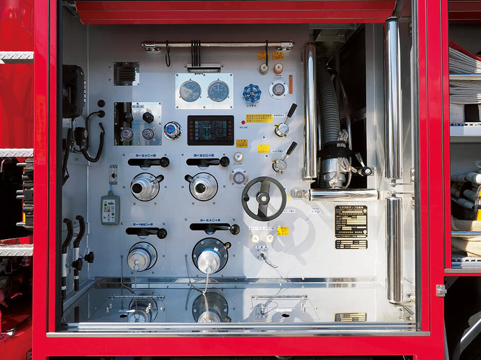 化学消防ポンプ自動車II型 松本広域消防局