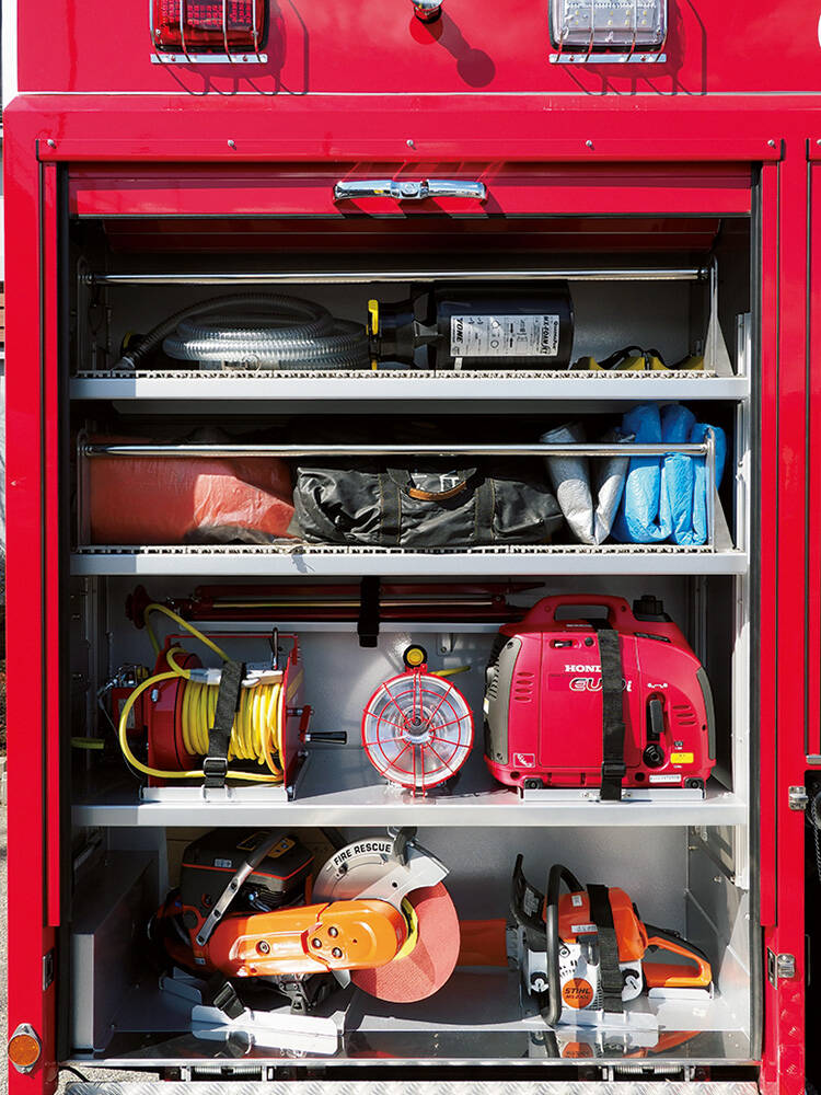 化学消防ポンプ自動車II型 松本広域消防局